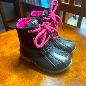 Toddler girls sperry boots size 6